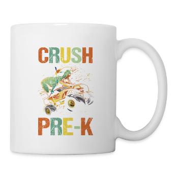 I'm Ready To Crush Pre-K Back To School Student - Tasse - Weiß - Rechts