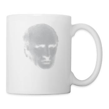Cicero-Kopf - Tasse - Weiß - Rechts