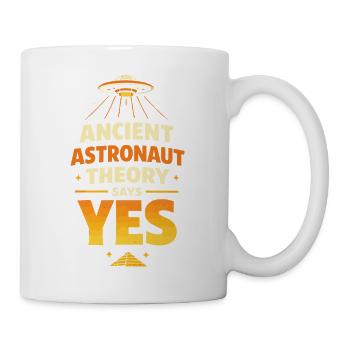 Theorie der antiken Astronauten - Tasse - Weiß - Rechts