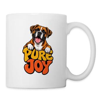 Boxer - Tasse - Weiß - Rechts