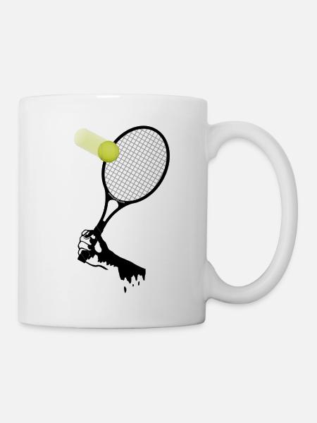 tennis_2 - Tasse - Weiß