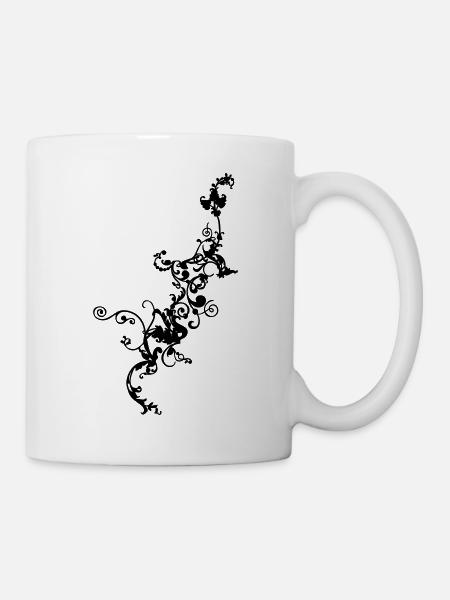 Floral Ornament - Mug - white