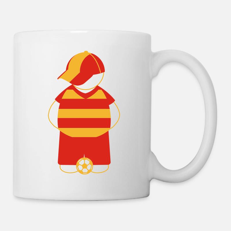 Supporter Lens floqué - Mug blanc - blanc