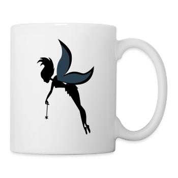 kleine Fee - Tasse - Weiß - Rechts