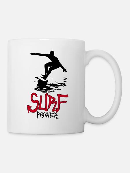 surf - Mug - white