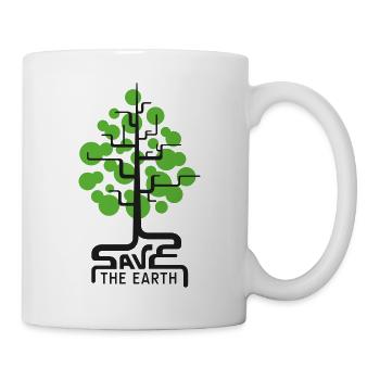 saveteearth07_2f - Mug - white - Right