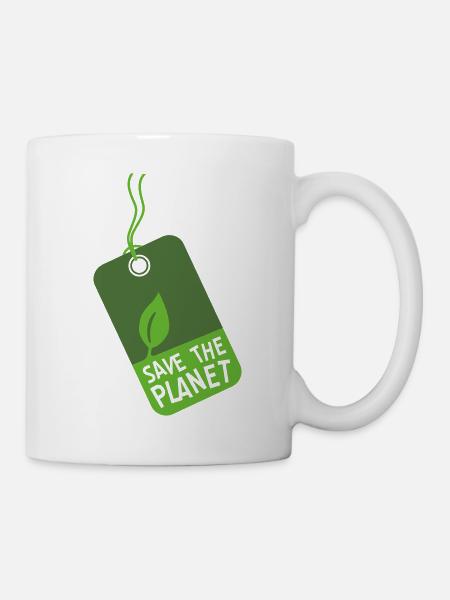 etikett_stp - Mug blanc - blanc