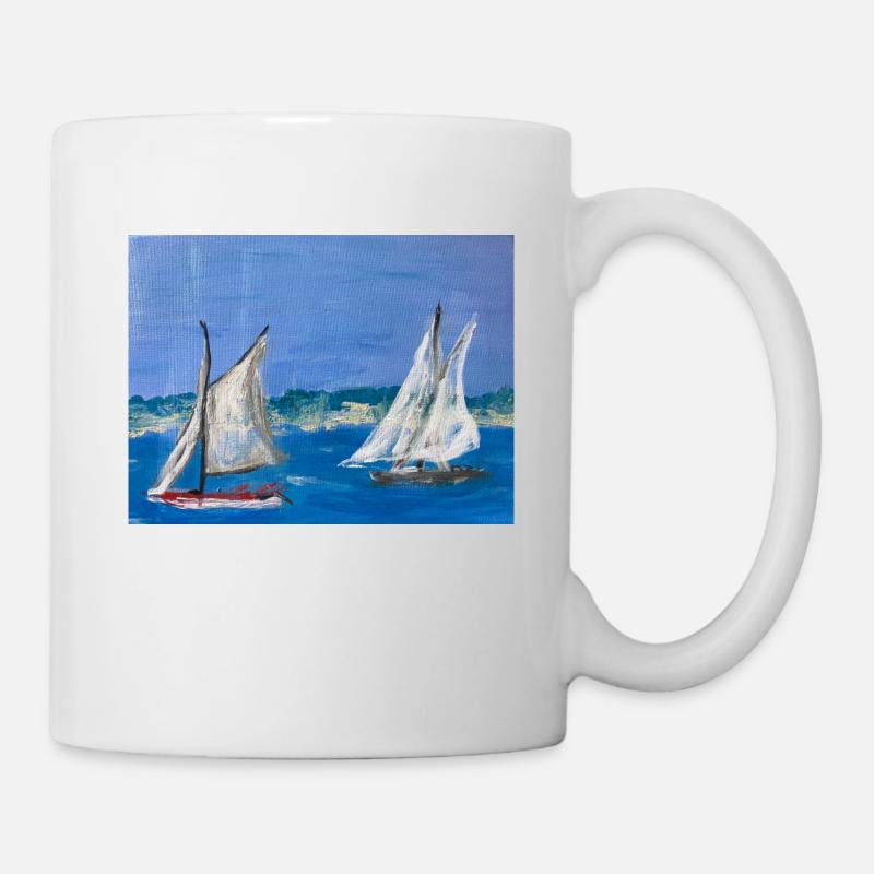 Boat trip - Mug - white
