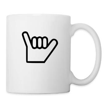 surf - Mug blanc - blanc - Droite