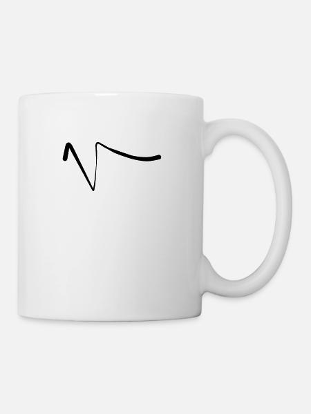 Square Root - Mug - white