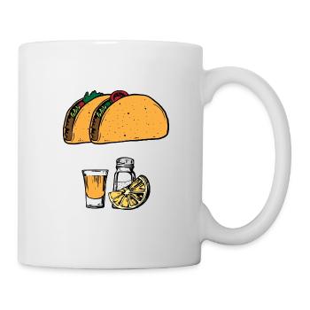 Cadeaux Taco & Tequila> Tequila Por favor - Mug blanc - blanc - Droite