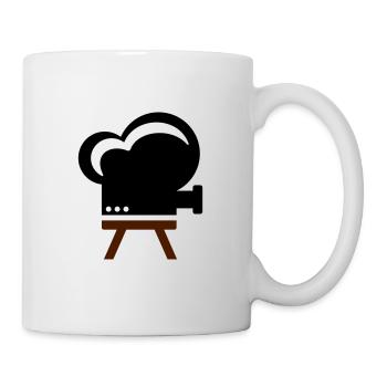 Kamera Film - Tasse - Weiß - Rechts