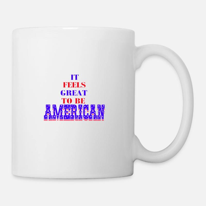 America - Mug - white