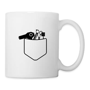 Hairdresser Hairdresser - Mug - white - Right