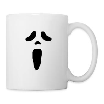 chemises d'halloween - Mug blanc - blanc - Droite