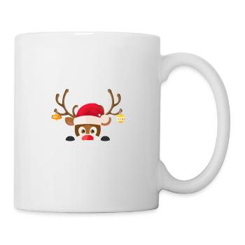 Weihnachtsshirt - Tasse - Weiß - Rechts