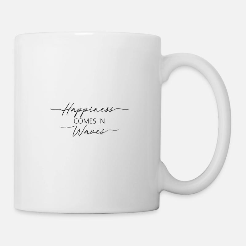Sweat à capuche - Mug blanc - blanc