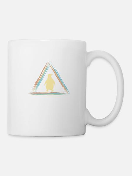manchot - Mug blanc - blanc