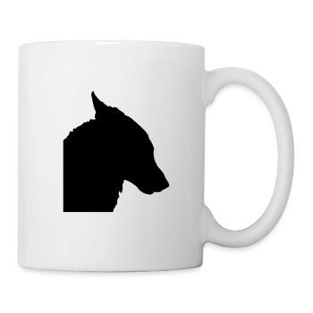 LOUP - Mug blanc - blanc - Droite