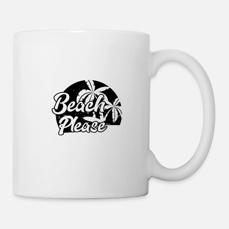 Strand - Tasse - Weiß