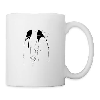 Halter Jartelle - Tasse - Weiß - Rechts