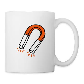 Magnet 1 - Tasse - Weiß - Rechts