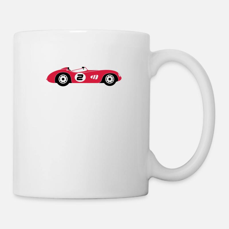 Voiture de sport - Mug blanc - blanc