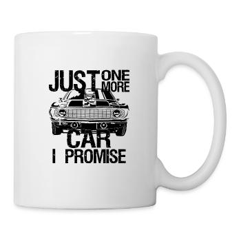 Just one more car - Mug - white - Right