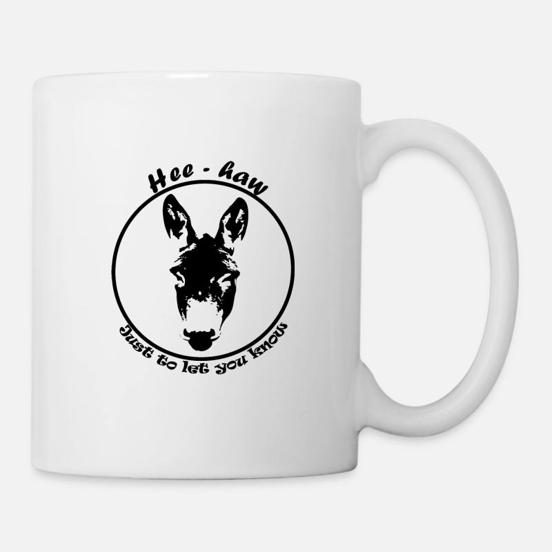baudet - Mug blanc - blanc