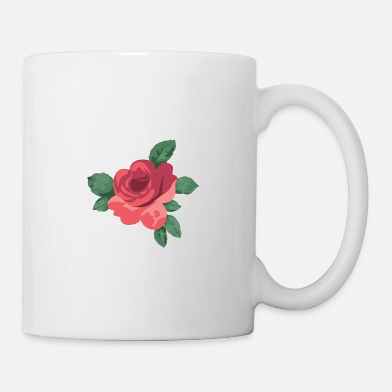 Rose - Mug - white