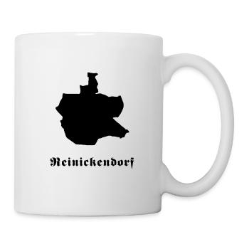 Berlin Bezirk Reinickendorf schwarz - Tasse - Weiß - Rechts