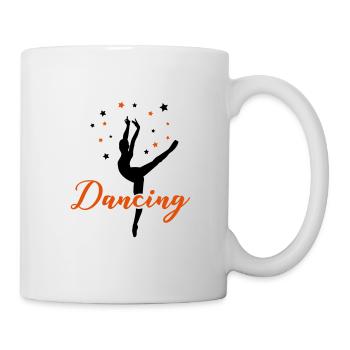 ballet dancing 02 - Mug blanc - blanc - Droite