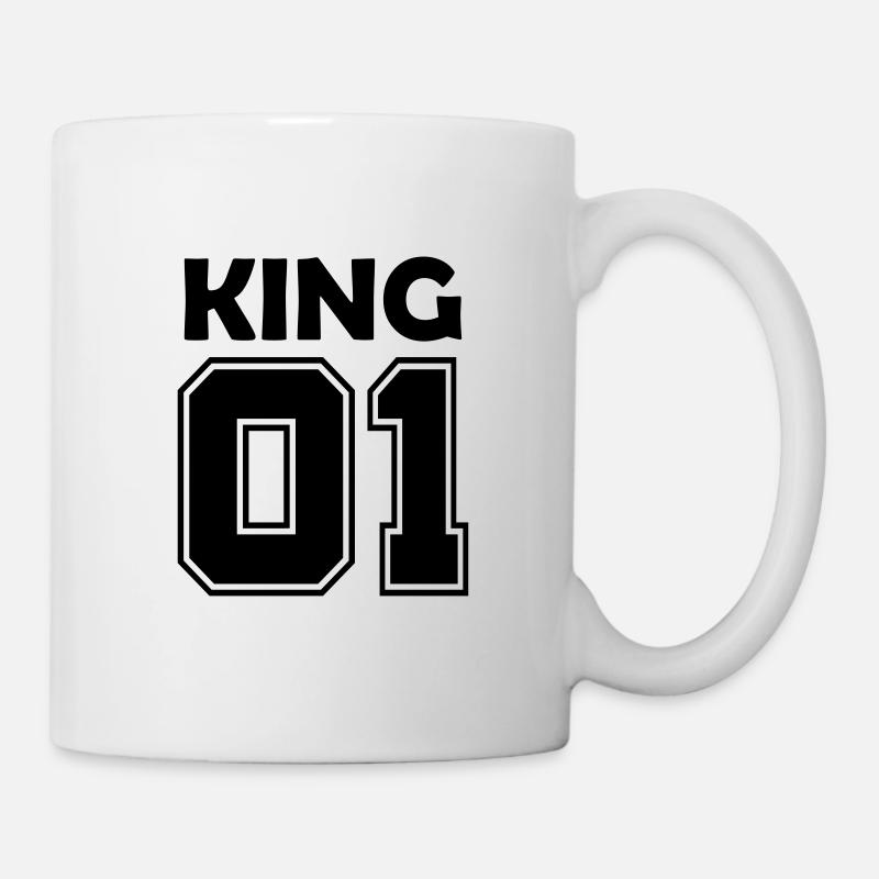 king 01 - Tasse - Weiß