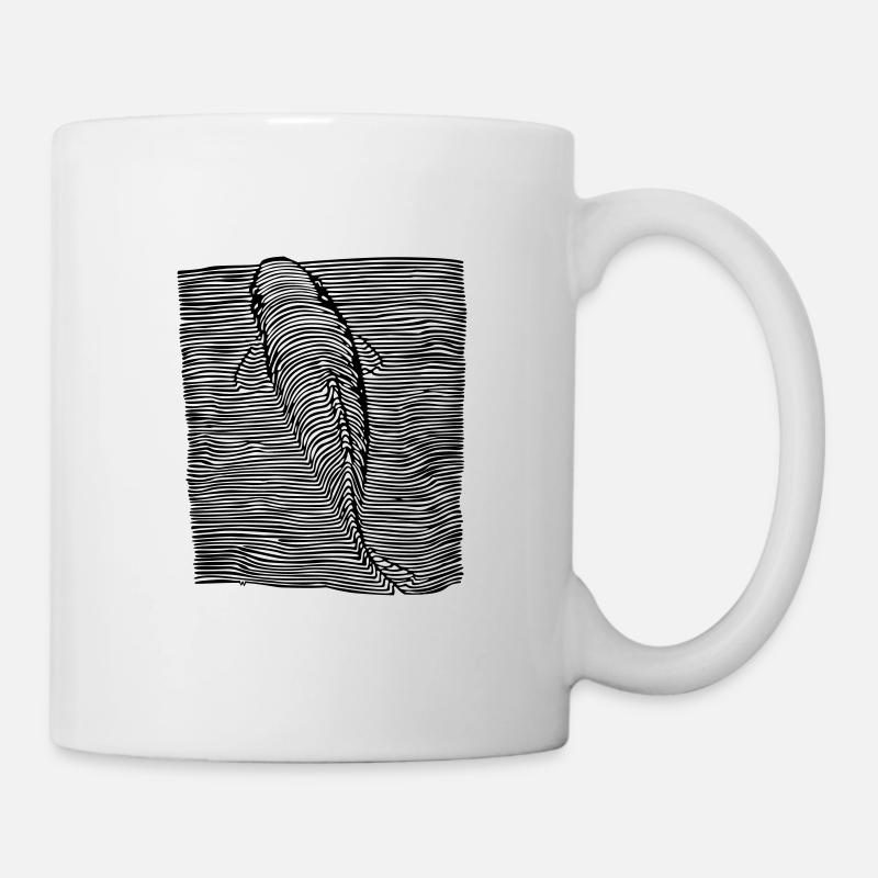 Koi-Karpfen - Tasse - Weiß