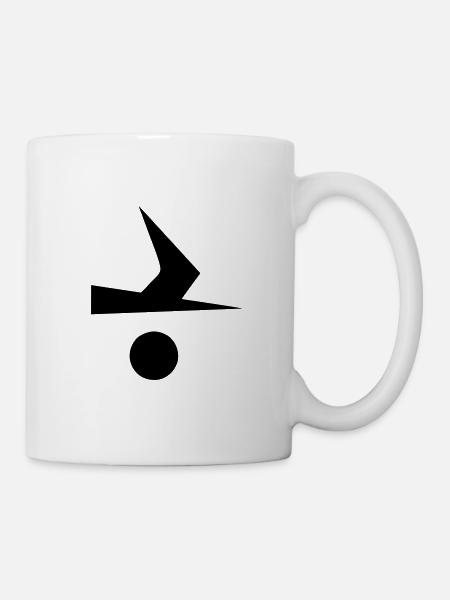 Kielzugvogel Klassenzeichen - Tasse - Weiß