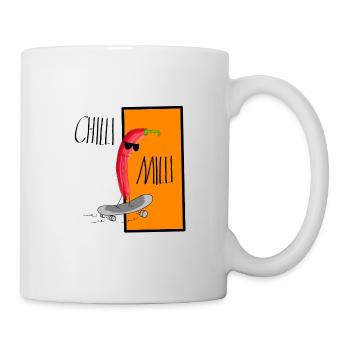 Chilli Milli 3D - Tasse - Weiß - Rechts