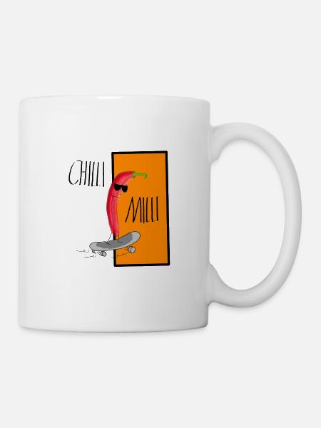 Chilli Milli 3D - Mug - white