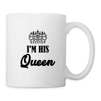 at his queen - Mug - white - Right