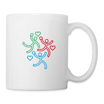 The 3 handballers - Mug - white - Right