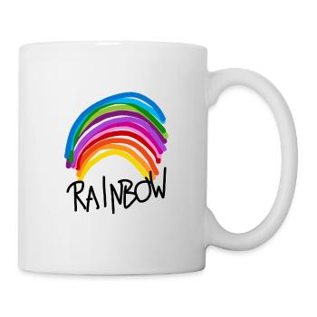 arc en ciel - Mug blanc - blanc - Droite