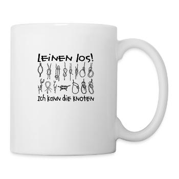 Linen Lot | Sailor's Nodes - Mug - white - Right
