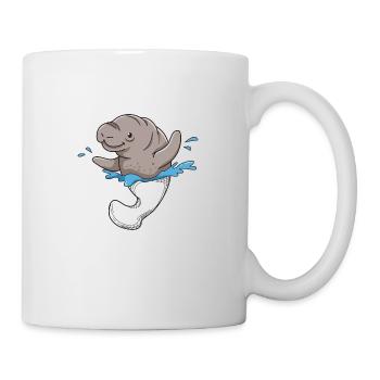 Manatee sea animal gift - Mug - white - Right