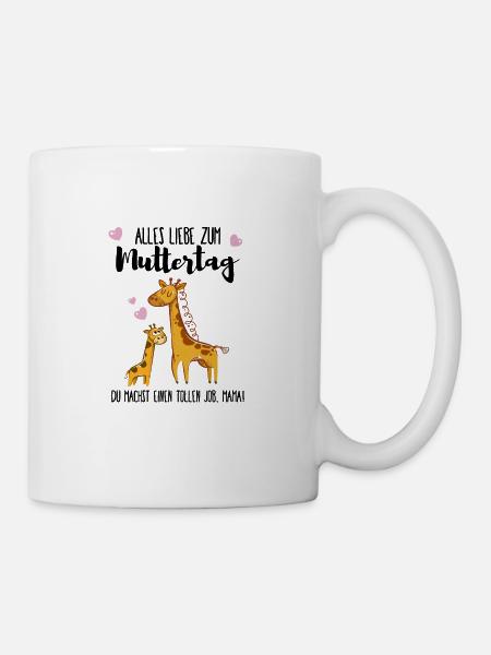 Alles Liebe zum Muttertag - Tasse - Weiß