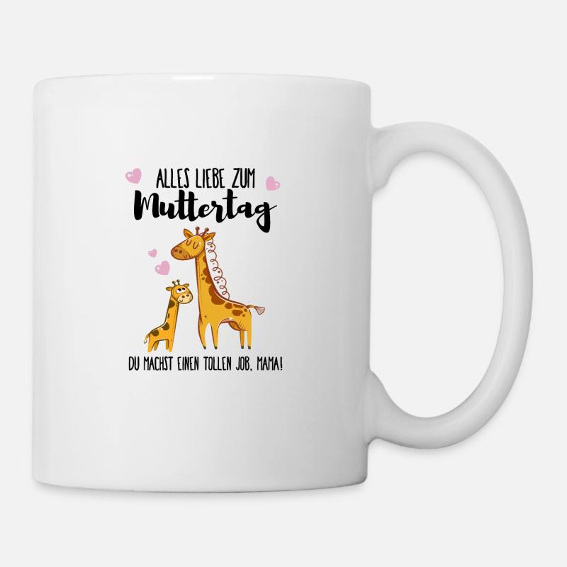 Alles Liebe zum Muttertag - Tasse - Weiß