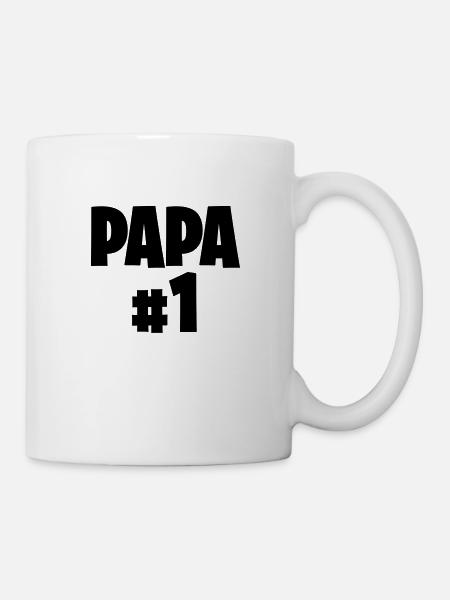 Dad # 1 - Mug - white