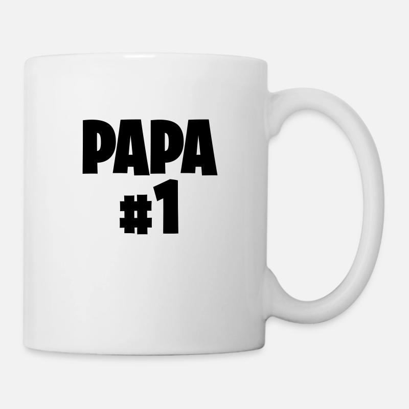 Dad # 1 - Mug - white