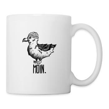 Möwe Moin - Tasse - Weiß - Rechts