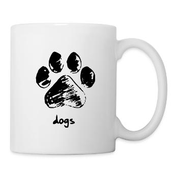 Dog's Paw - Dogs - Mug - white - Right