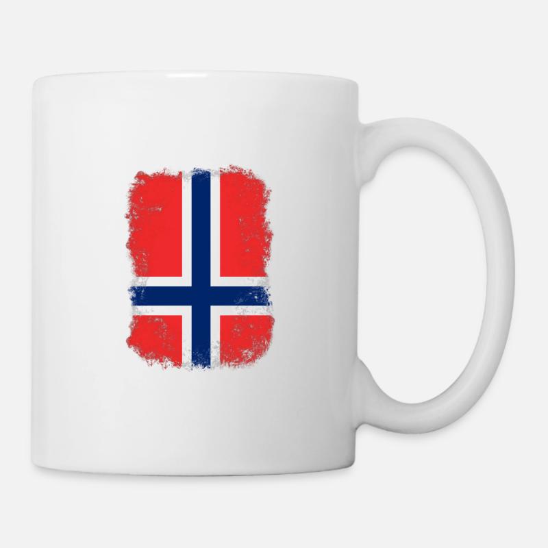 Norvège Norvège Norsk - Mug blanc - blanc