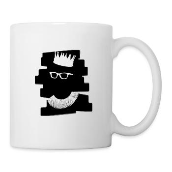 Ruth Bader Ginsburg / Notorious RBG (schwarz) - Tasse - Weiß - Rechts